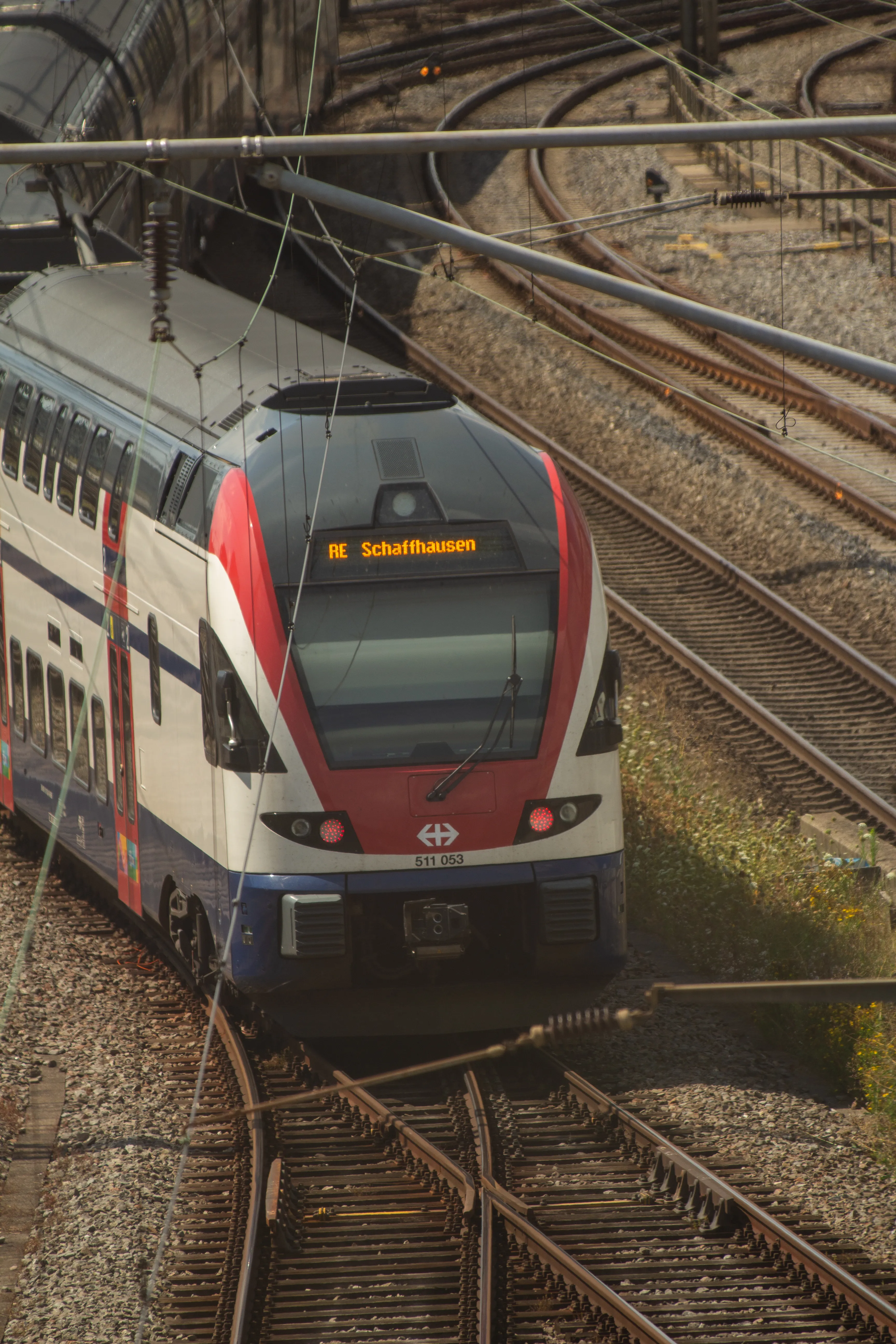 Train from Negrelli Bridge